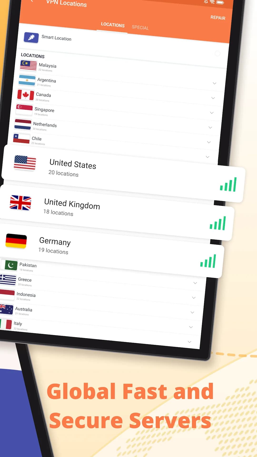 Turbo VPN — Captura de tela 8