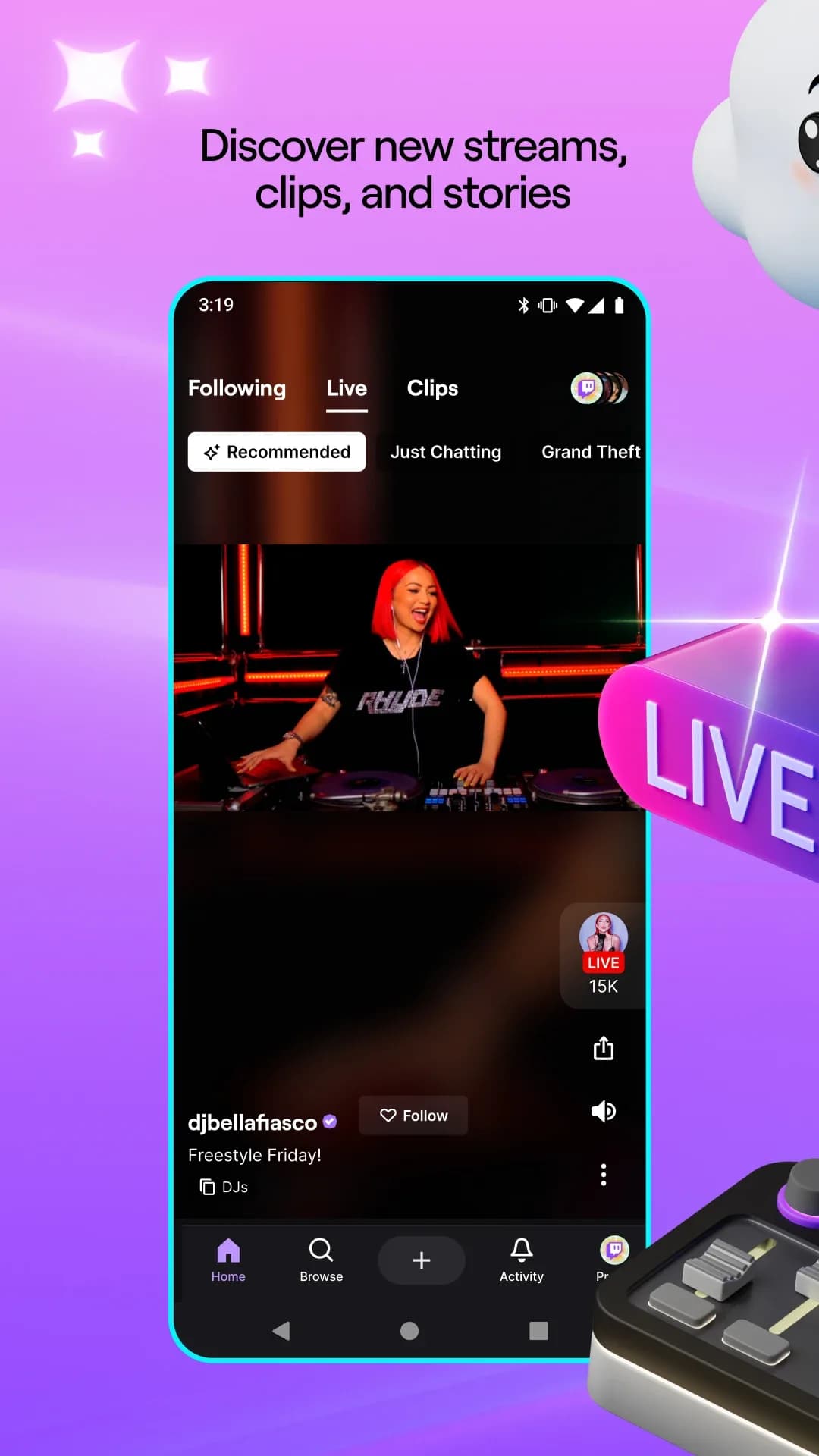Twitch — Captura de pantalla 1