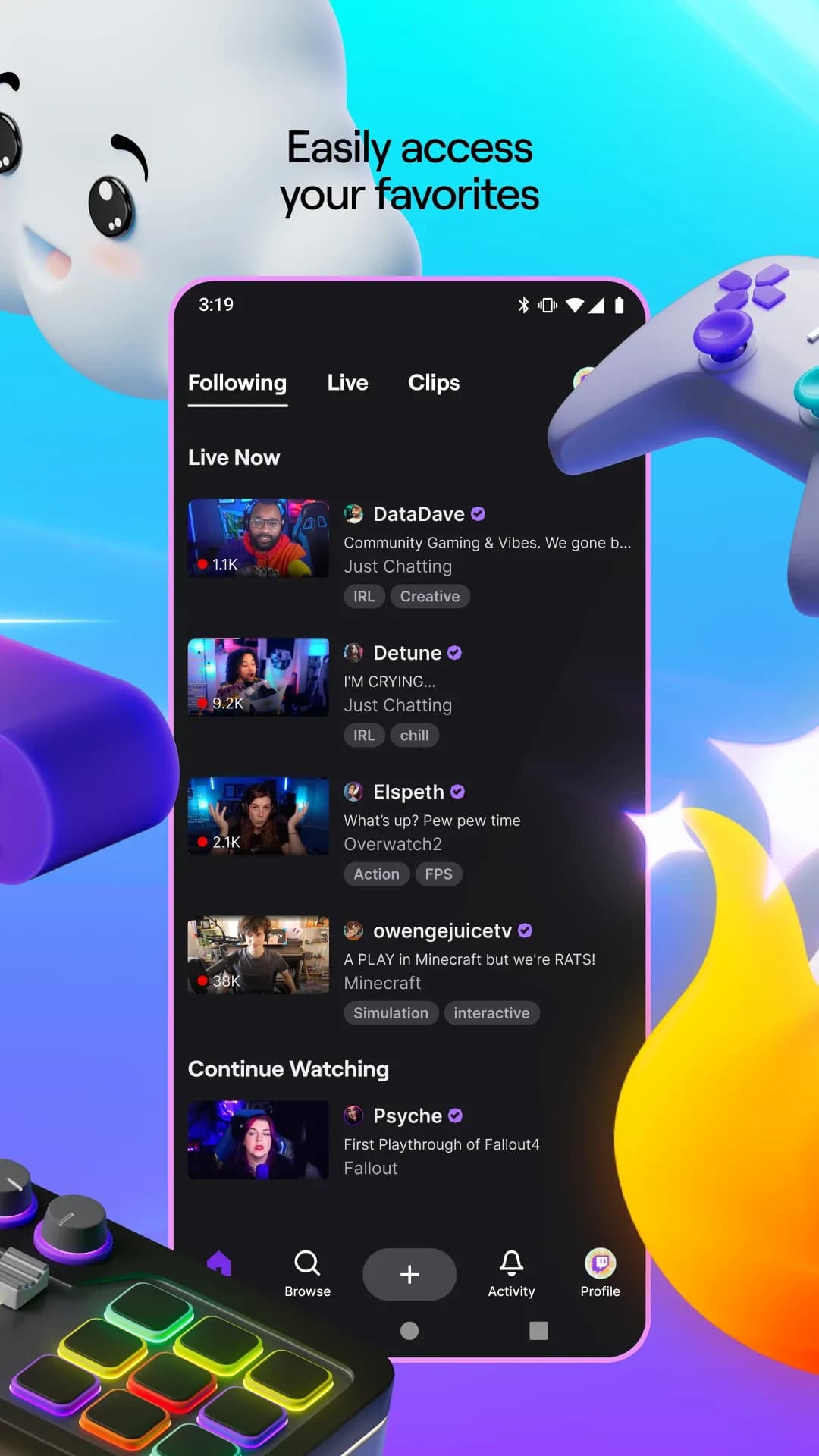 Twitch — Captura de pantalla 2