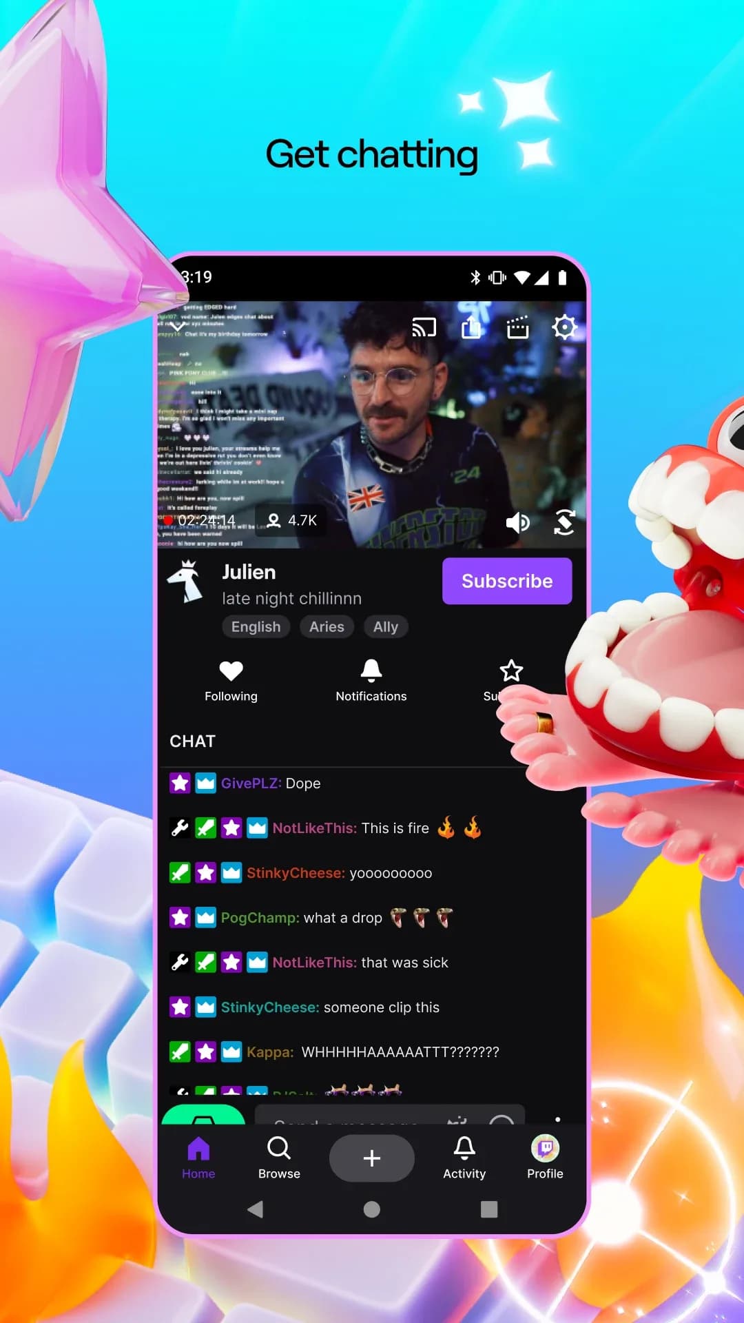 Twitch — Captura de pantalla 4
