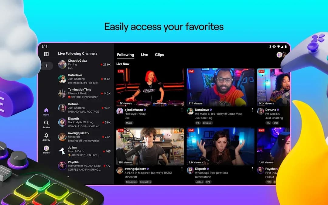 Twitch — Captura de pantalla 8