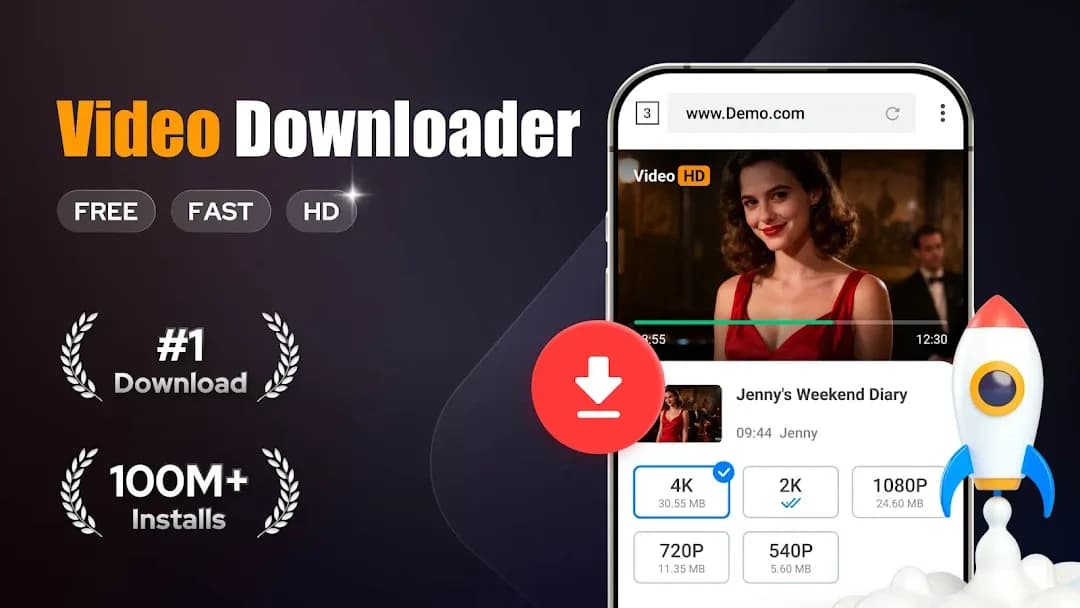Video Downloader — Captura de pantalla 1