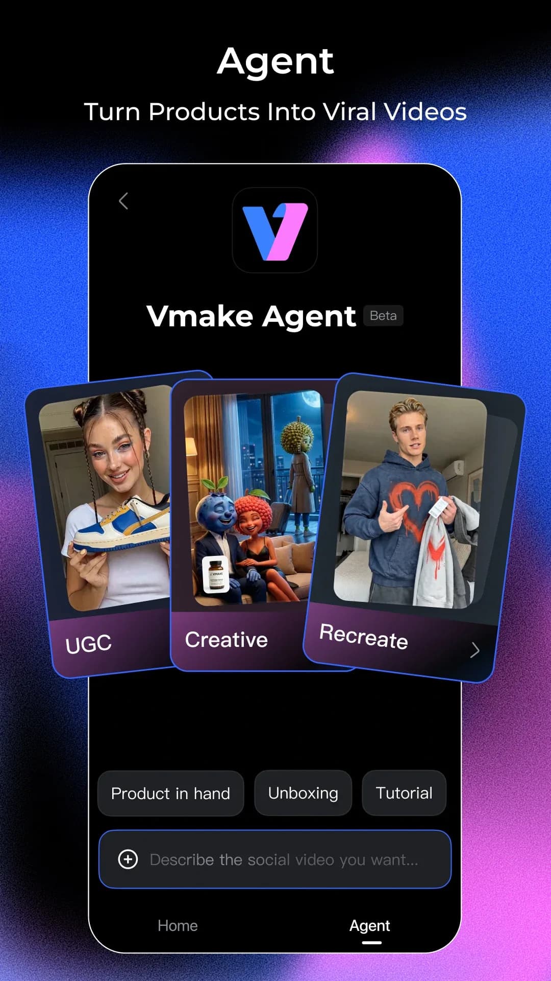 Vmake — Captura de pantalla 1