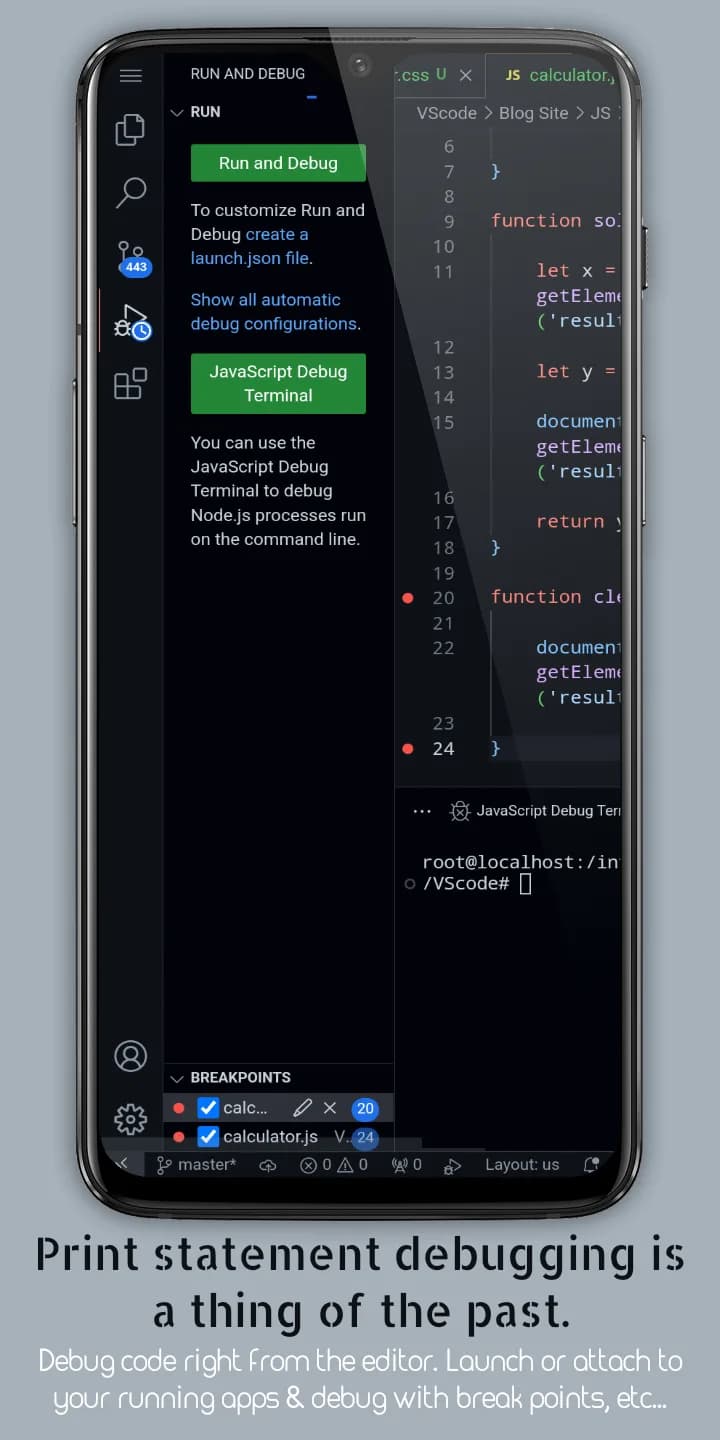 VScode — Capture d’écran 7