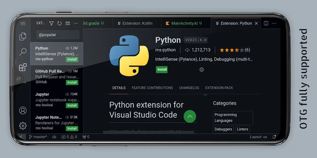 VScode — Capture d’écran 8