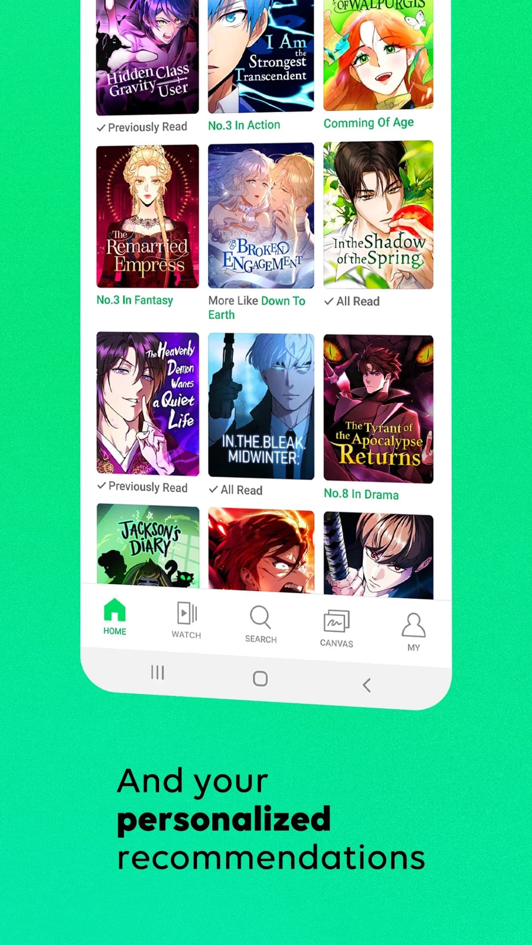 WEBTOON — Capture d’écran 6