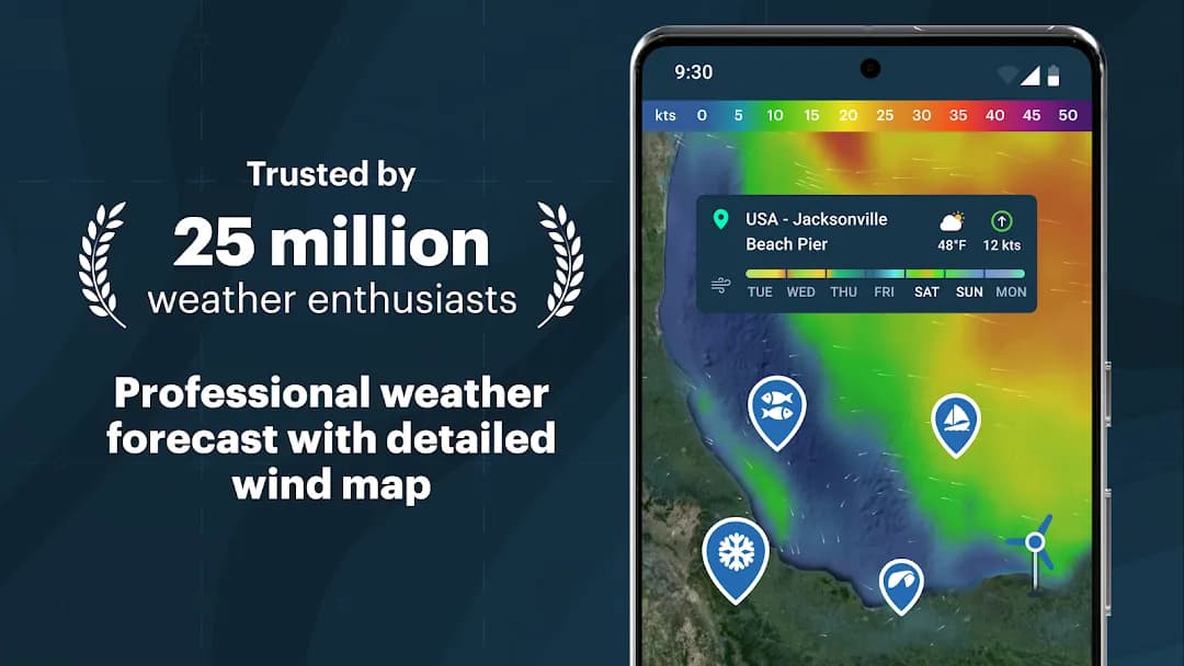 Windy.app — Captura de tela 1