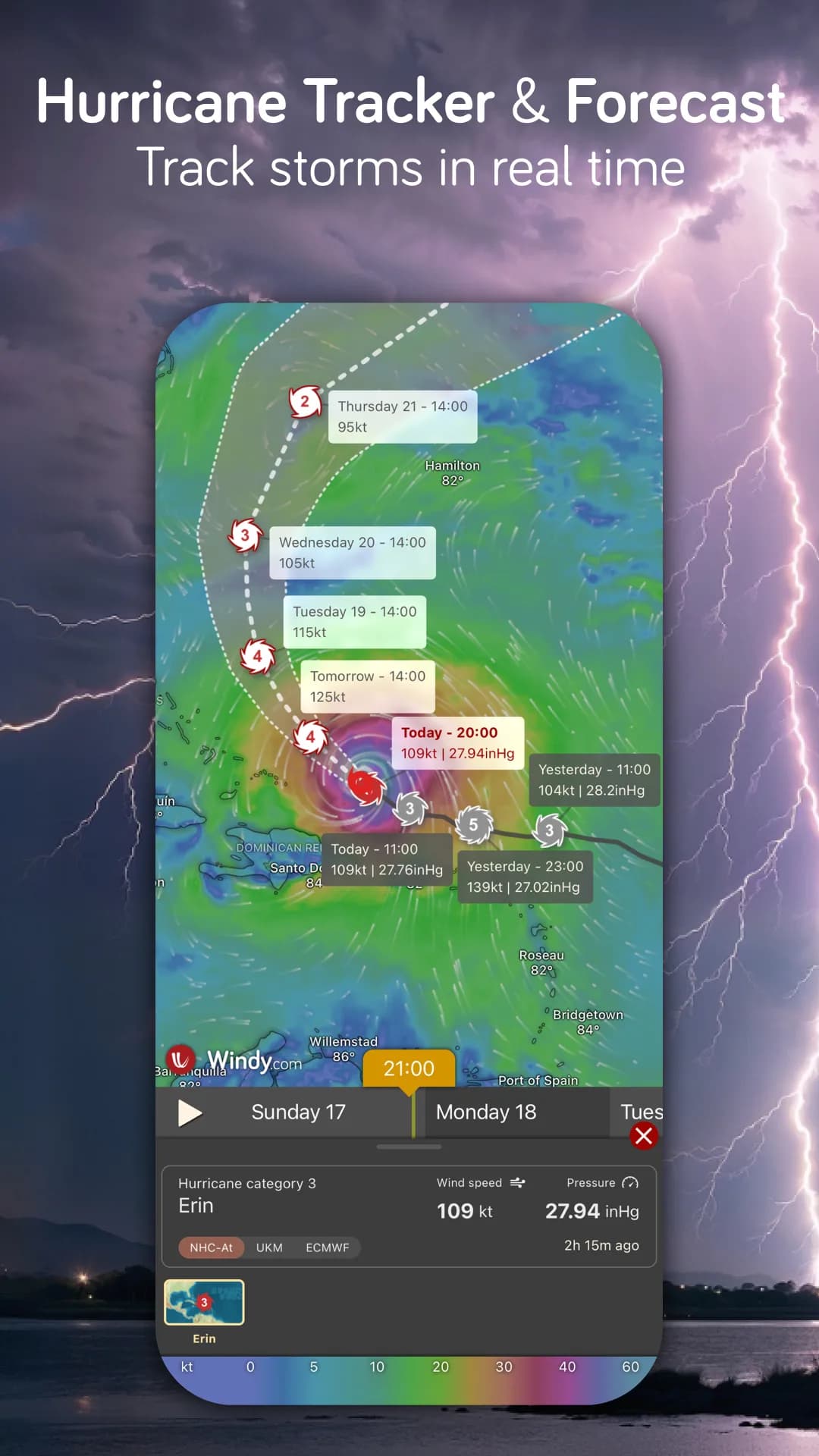 Windy.com — Captura de pantalla 5