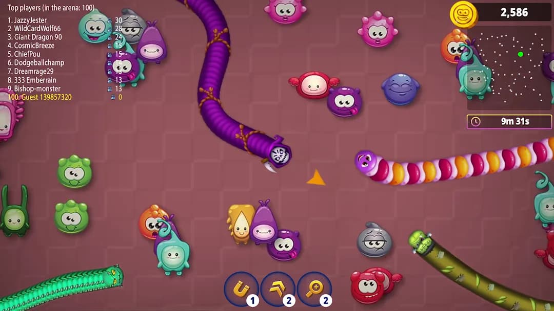 Worms Zone.io — Captura de pantalla 7