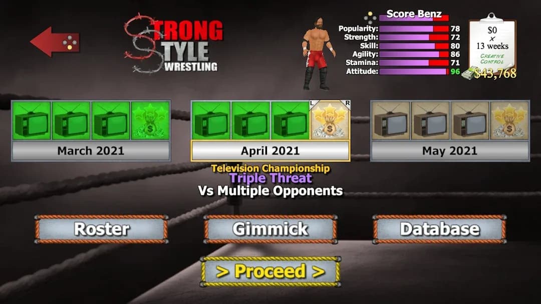Wrestling Empire — Capture d’écran 3