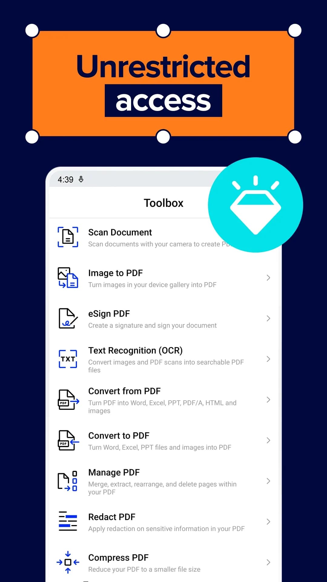Xodo PDF مهكر — لقطة شاشة 4