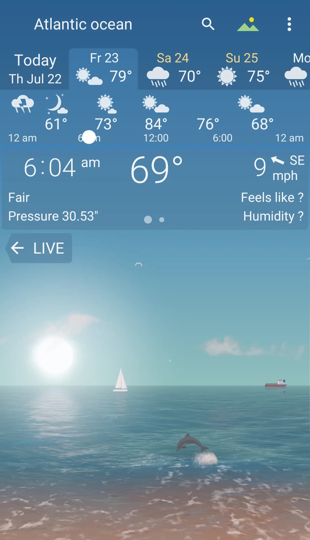YoWindow Weather — Captura de pantalla 4