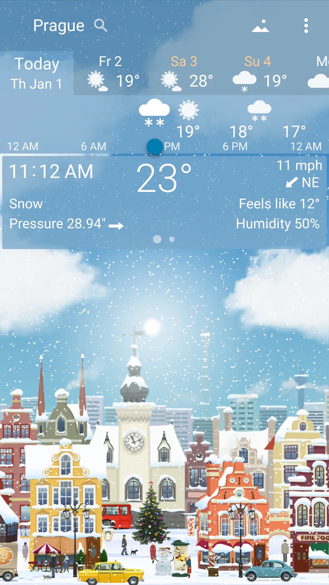 YoWindow Weather — Captura de pantalla 5