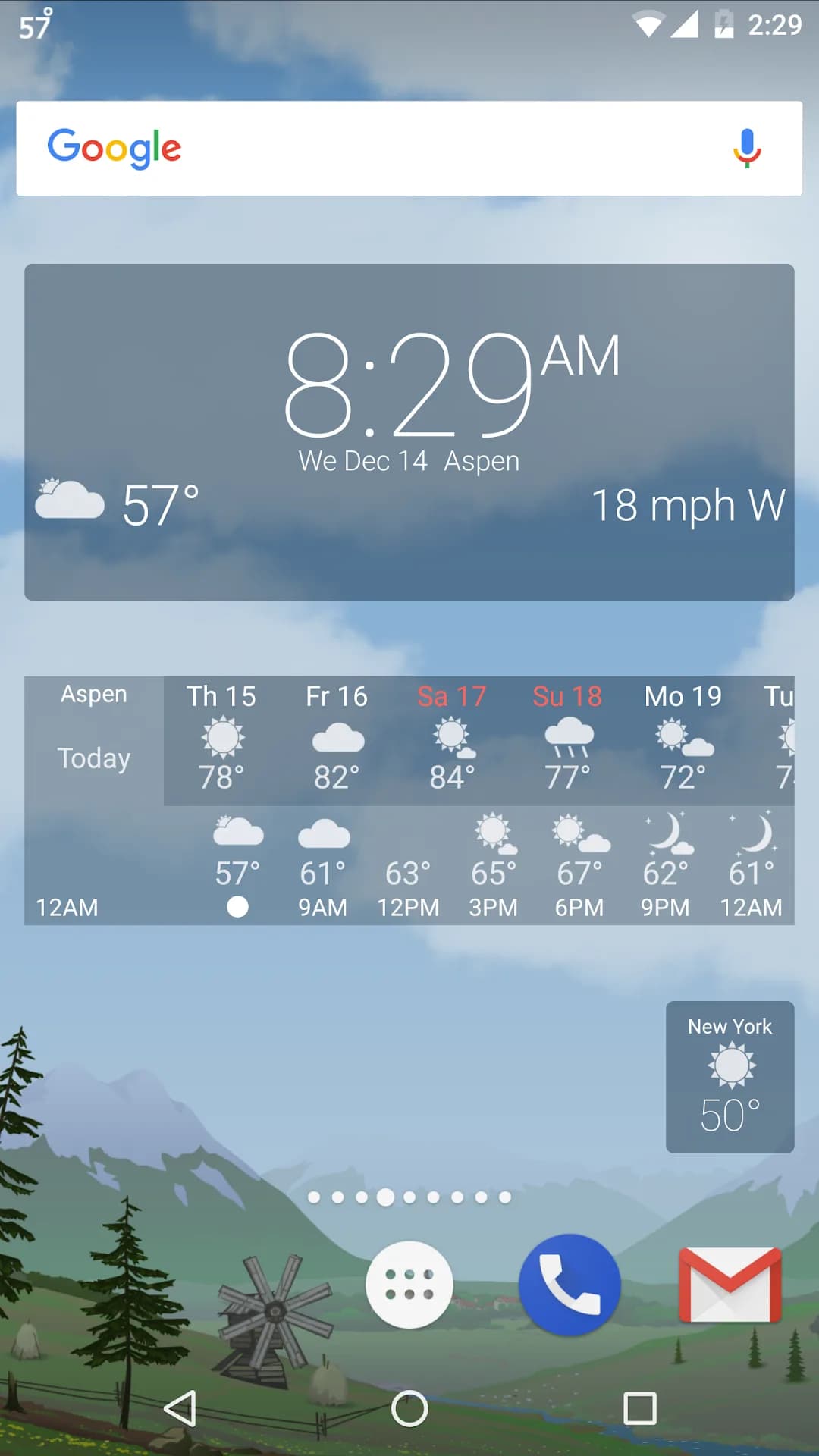 YoWindow Weather — Captura de pantalla 6